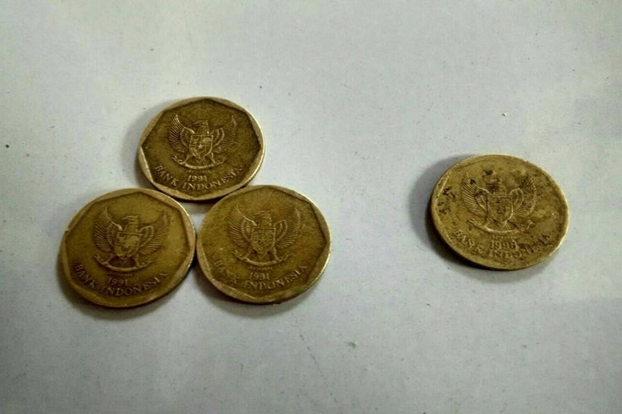 Benarkah uang logam 500 rupiah tahun 1991 memiliki kandungan emas