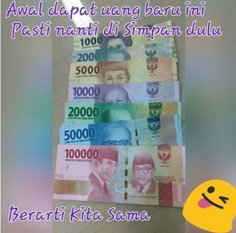 10 Meme Uang Baru Indonesia Yang Diluncurkan Kemarin