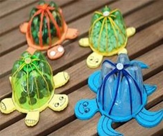 Cara membuat celengan berbentuk hewan kura-kura